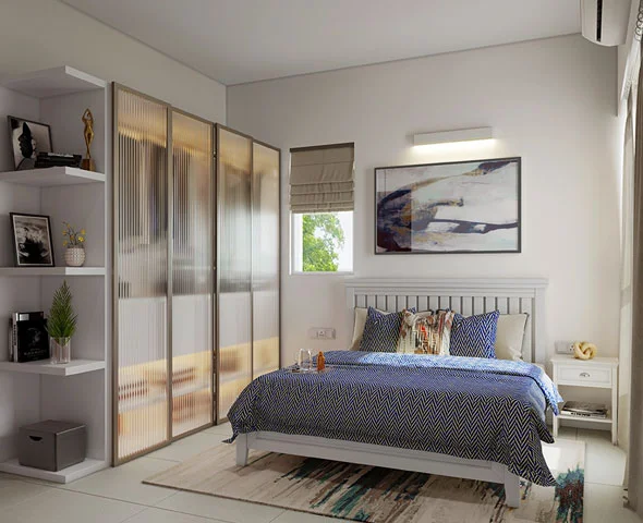Godrej Neopolis 4 BHK luxury bedroom interior layout