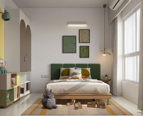 Godrej Neopolis kids bedroom interior